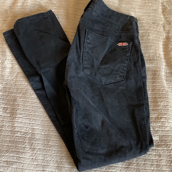 Hudson Black Skinny Jeans 25 - Picture 2 of 6